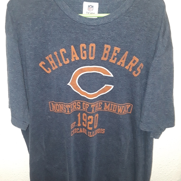 NFL Chicago Bears Men's Tee 2XL - Picture 3 of 10